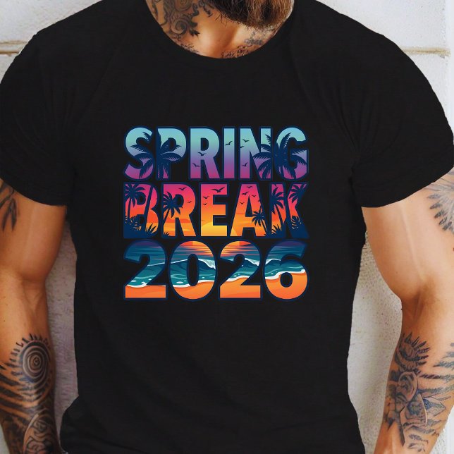 T-shirt Congés-de-printemps-2026 (Créateur téléchargé)
