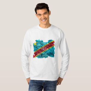 T-shirt Congo (Kinshasa) Drapeau Vintage