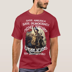 T-SHIRT CONGRÈS FW FV SÉNAT HG VOTE PRÉCOCE BULLETIN DE VO