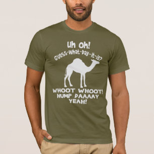 T-shirt Conjecture de chameau de journée en milieu de