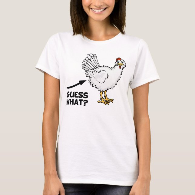 T-shirt Conjecture quel bout de poulet (Devant)