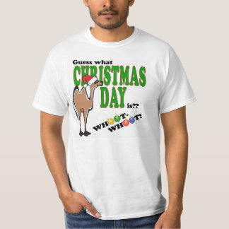 T-shirt Conjecture quel jour de Noël est ? ?