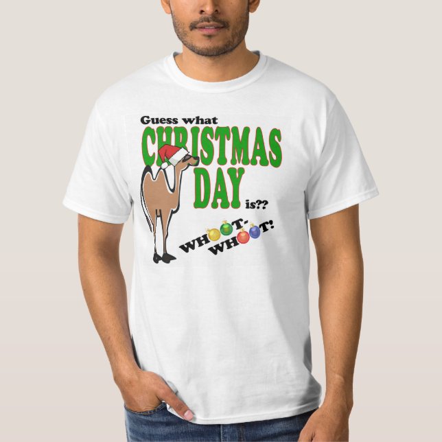 T-shirt Conjecture quel jour de Noël est ? ? (Devant)
