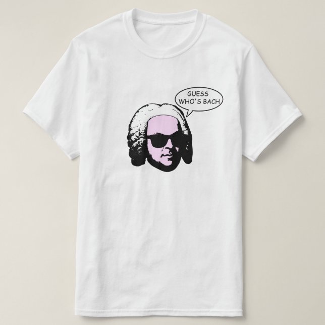 T-shirt Conjecture qui est Bach (Design devant)