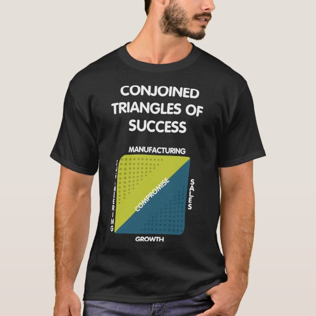 T-shirt Conjoined Triangles of Success - Silicon Valley Es (Devant)