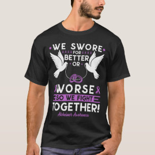 T-shirt Conjoint Conscient Époux Épouse Soutien