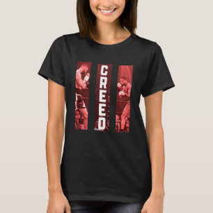 T-shirt Conlan et Creed triptyque rouge
