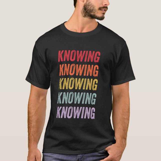 T-shirt Connaissance (Devant)
