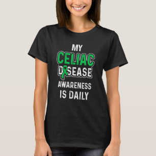 T-shirt Connaissance de la maladie coeliaque Survivant Gue
