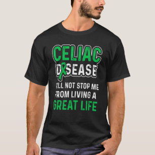 T-shirt Connaissance de la maladie coeliaque Survivant Gue