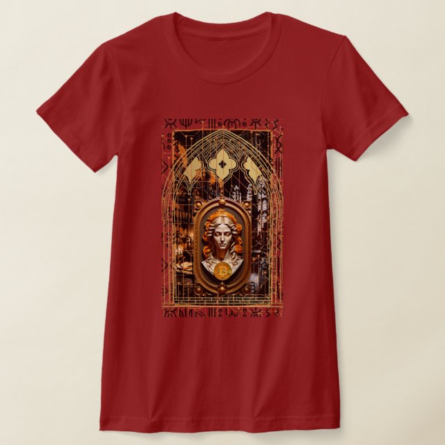 T-shirt Connaissances sur Bitcoin (Poser)