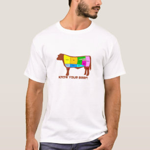 T-shirt Connaissez votre boeuf