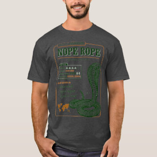 T-shirt Connaissez votre corde de Nope AKA Snake Funny Sna