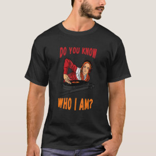 T-shirt Connaissez-vous Tourne-disque DJ Techno DJ Beatmak