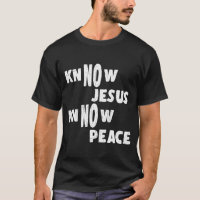 Connaître Jésus Connaît La Paix Drôle Religion
