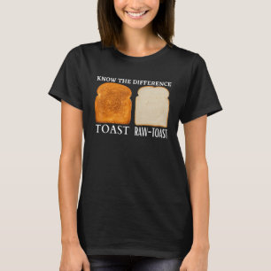 T-shirt Connaître La Différence Toast Toast 3