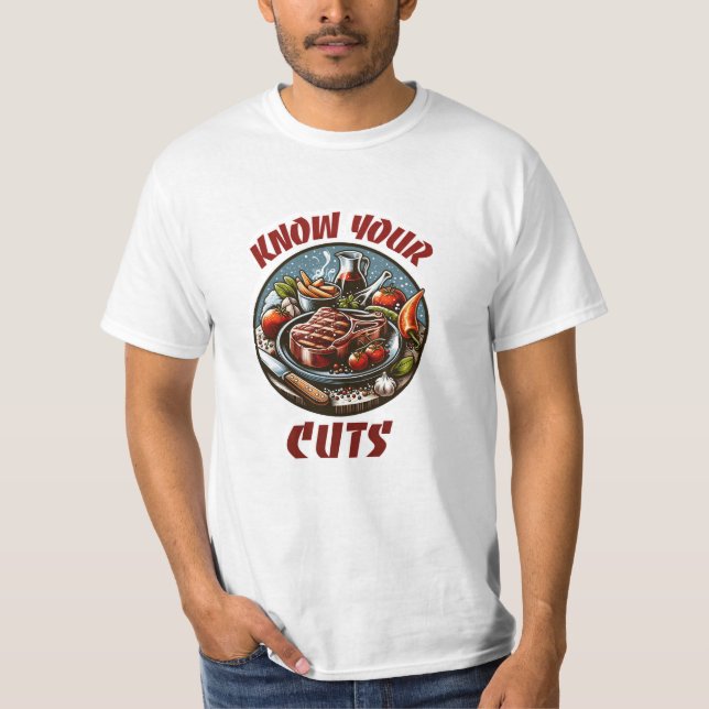 T-shirt Connaître vos découpes (Devant)