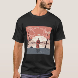 T-shirt Connec Spirituel Du Prêtre Du Moine Illumination P