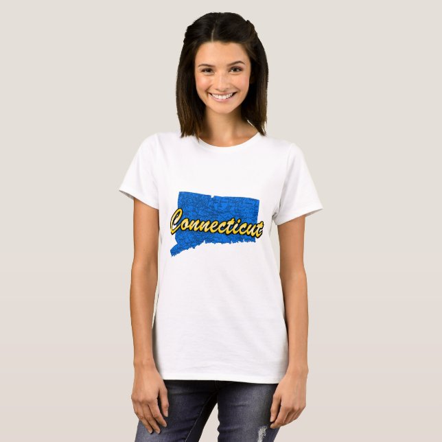 T-shirt Connecticut (Devant entier)