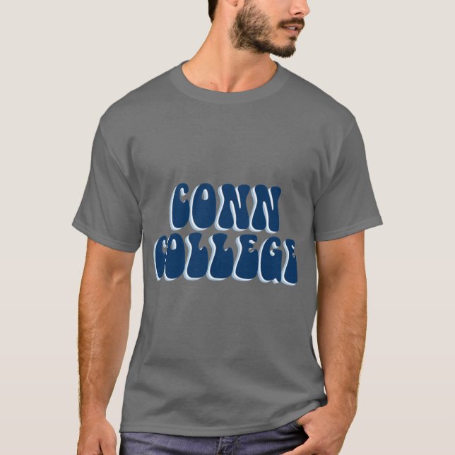 T-shirt Connecticut College 1 (Devant)