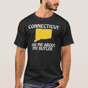 T-shirt Connecticut - Demandez-Moi Mon Butler