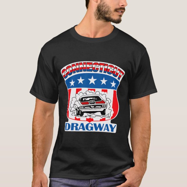 T-shirt Connecticut Dragway (Devant)