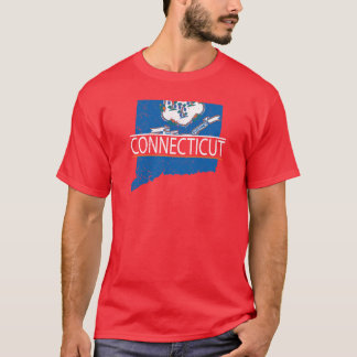 T-shirt Connecticut en détresse