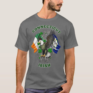 T-shirt Connecticut irlandais