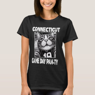 T-shirt Connecticut Jour de fête Funny Home State Connec