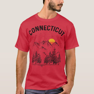 T-shirt Connecticut State Vintage Retro