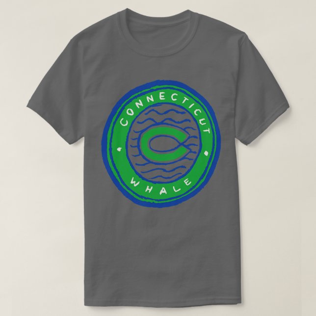 T-shirt Connecticut Whaleeee (Design devant)