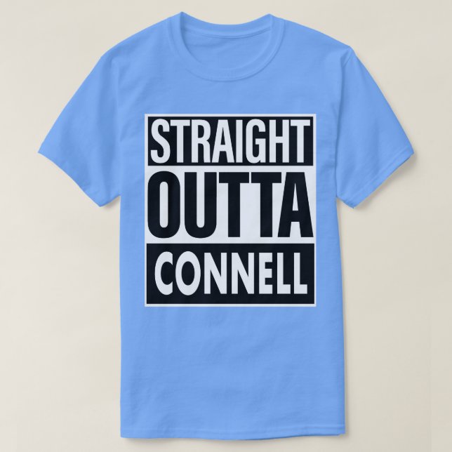 T-shirt Connell Nom En Face De Connell (Design devant)