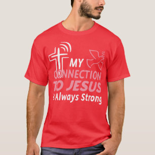 T-shirt Connexion à Jésus Christ Fun Christian