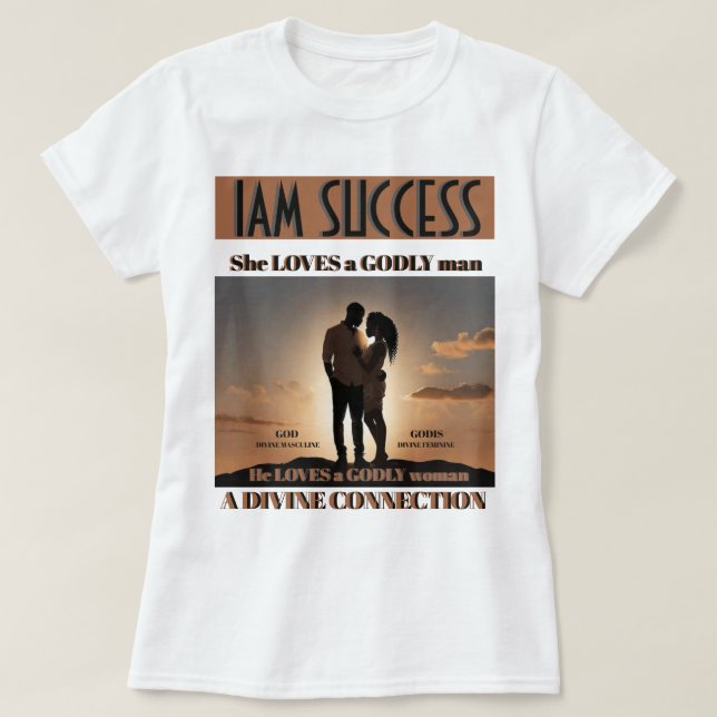 T-SHIRT CONNEXION DIVINE (Design devant)