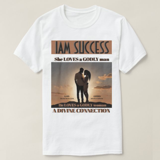 T-SHIRT CONNEXION DIVINE (Design devant)