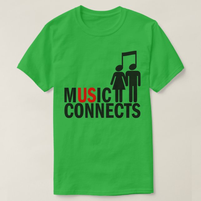 T-shirt Connexions musicales 1 (Design devant)