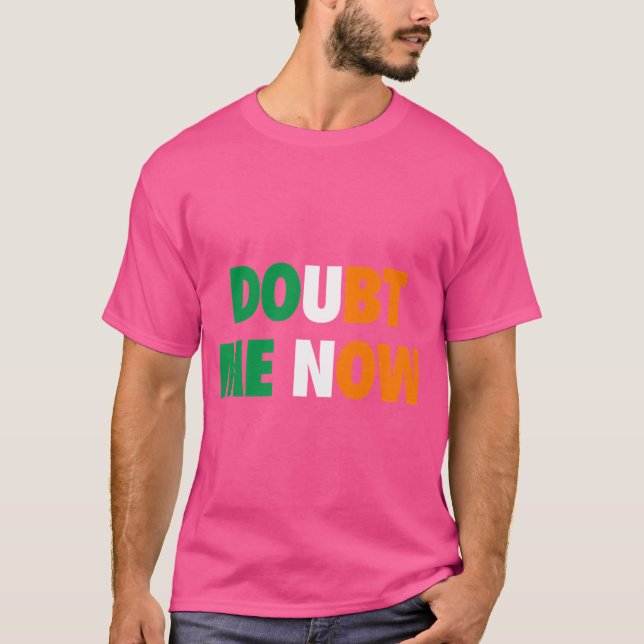 T-shirt Conor Mcgregor Me Doute Maintenant (Devant)