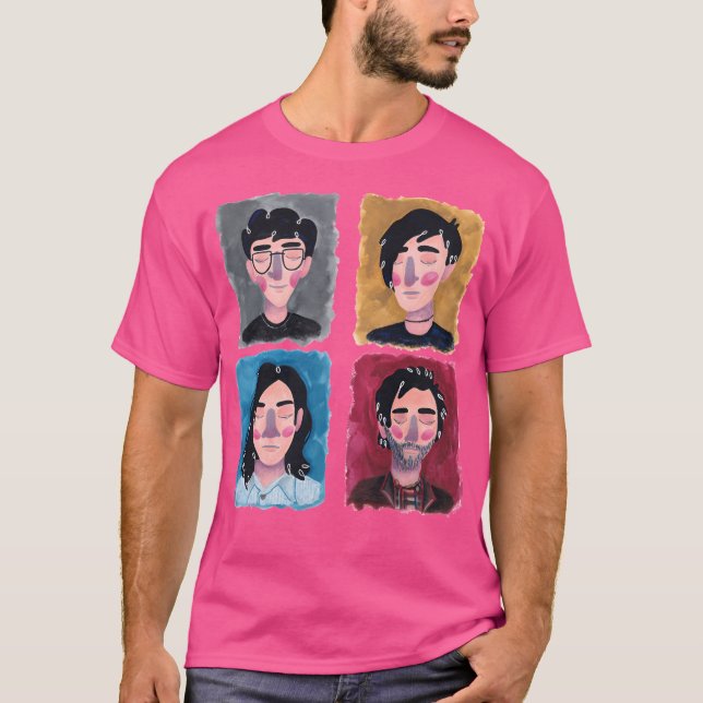 T-shirt Conor Oberst À Travers Les Âges (Devant)
