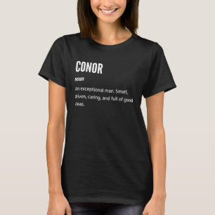 T-shirt Conor s Noun Un homme exceptionnel