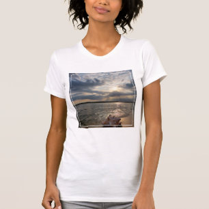 T-shirt Conque Shell à la plage St Augustine, la Florid
