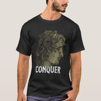 T-shirt Conquérir Alexandre La Grande Tête Grèce Ancienne