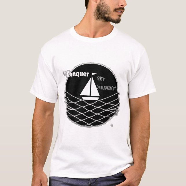 T-shirt Conquérir les courants (Devant)