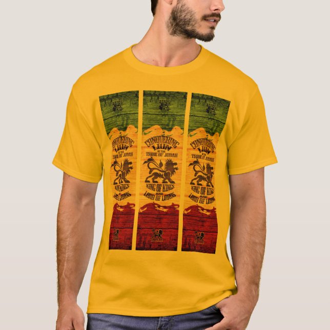 T-shirt Conquête du trio de lion (Devant)