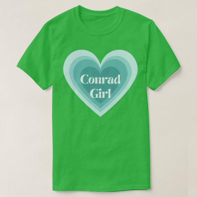 T-shirt Conrad Girl L'Été J'Ai Tourné Plutôt (Design devant)