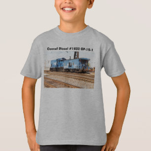 T-shirt Conrail #1633 diesel GP-15-1
