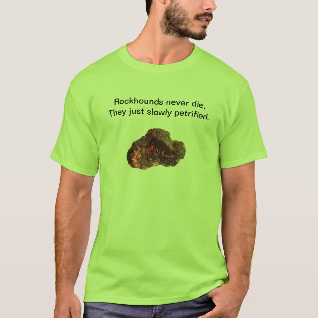 T-shirt Consacré à Rockhounders partout dans le monde ! (Devant)