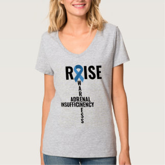 T-shirt Conscience adrénale d'insuffisance