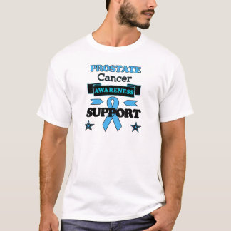 T-shirt Conscience de cancer de la prostate