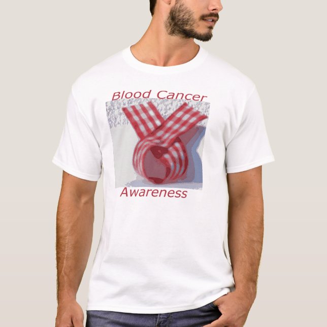 T-shirt Conscience de Cancer de sang (Devant)