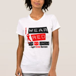 T-shirt Conscience de course je porte le ruban rouge pour